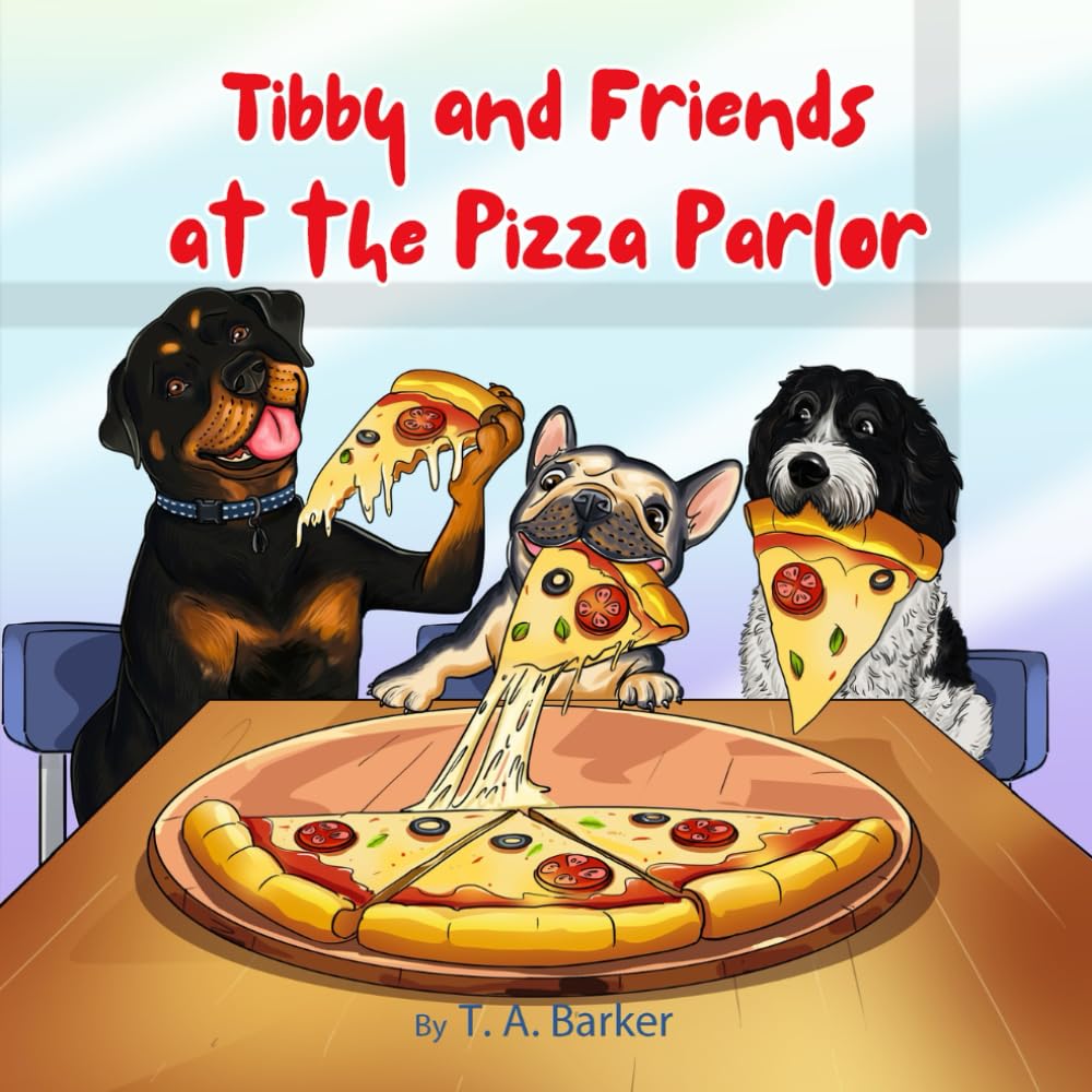 Tibby and Friends at the Pizza Parlor